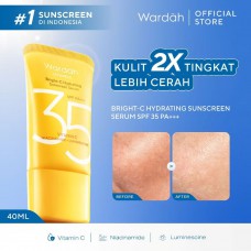 Wardah UV Shield Bright-C Hydrating Sunscreen Serum SPF 35 PA+++ Wardah UV Shield Bright-C Hydrating Sunscreen Serum SPF 35 PA+++